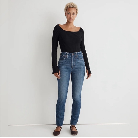 Madewell Denim - Madewell The Curvy Perfect Vintage Jean Light Wash - 26
